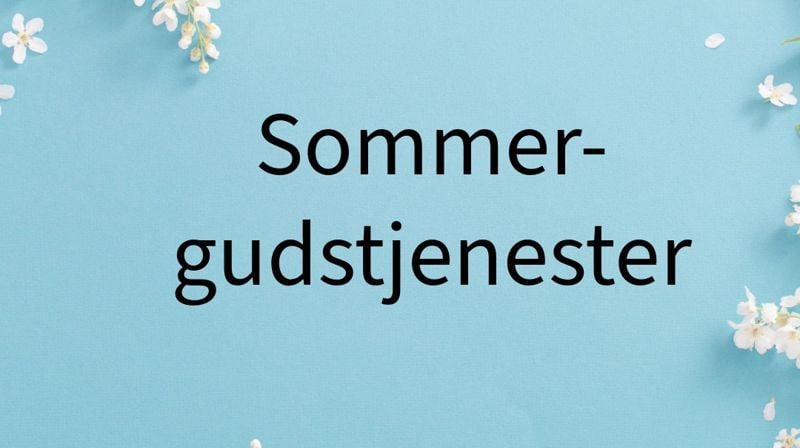 Sommergudstjenester i Lier