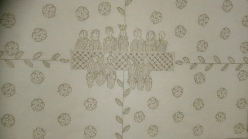 Alterduk fra Lillehammer kirke