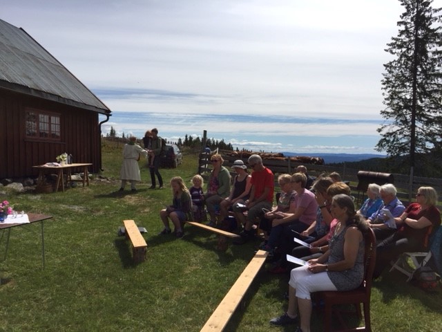 Setermesse på Ruka Sankthansdagen.