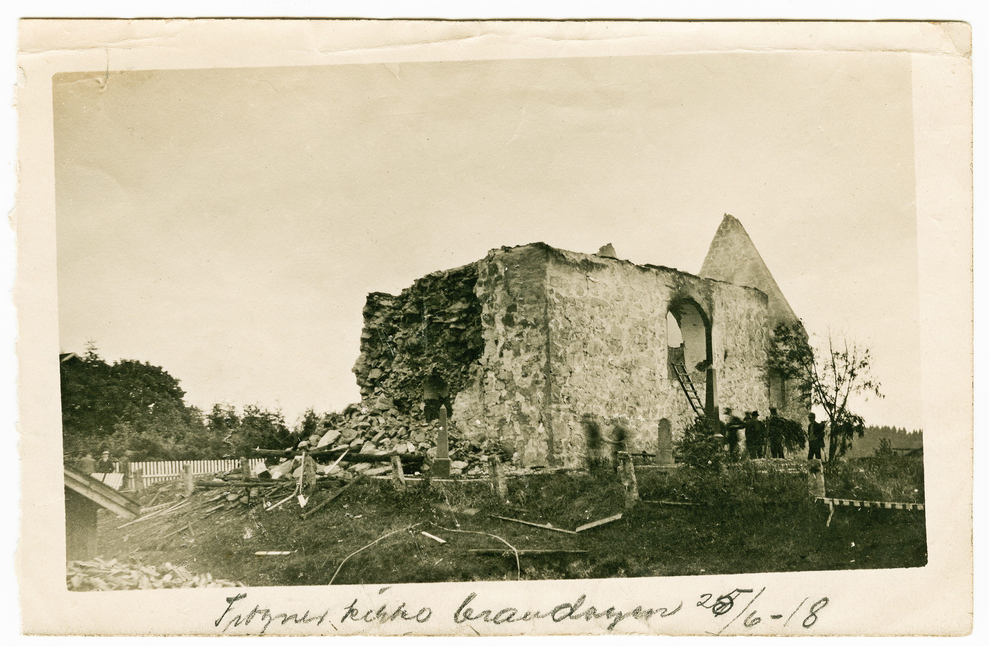 De dramatiske konsekvensene av et lynnedslag Sankthansaften 1918.