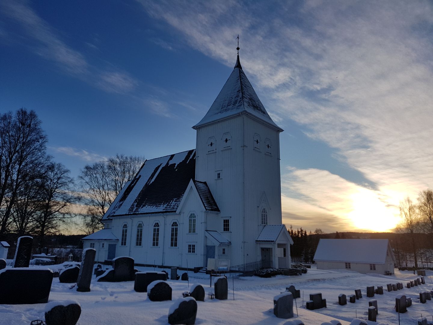 Om kirkene