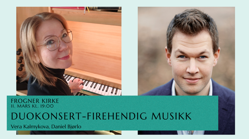 Duokonsert - firehendig musikk