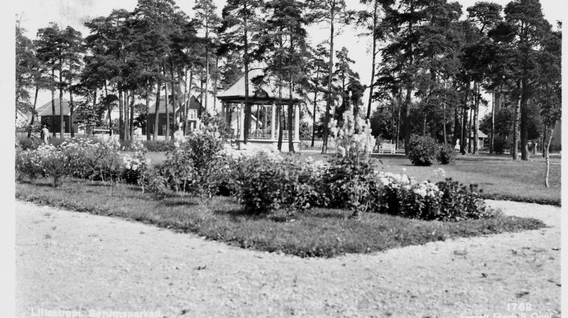 Sørumparken i 1933. 
