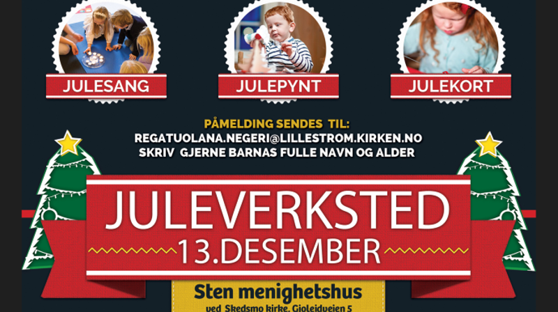 Juleverksted 13. desember