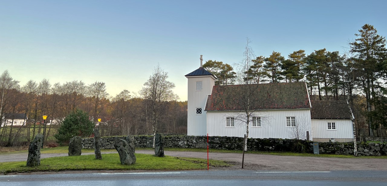 Harkmark kirke. Foto: Øystein Ferdenløy Ramstad