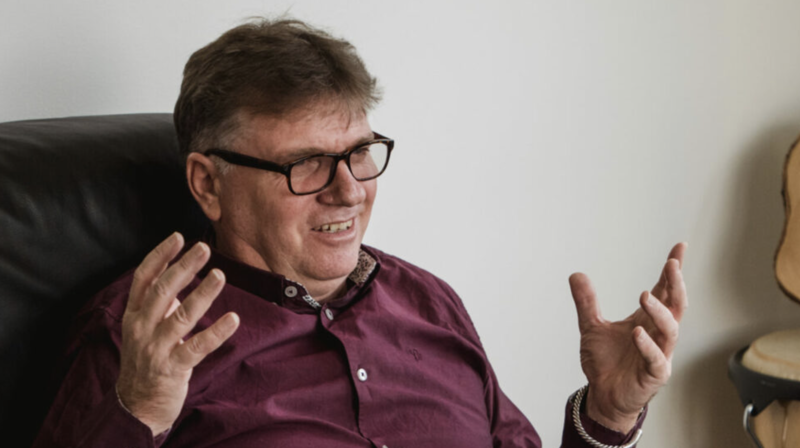 Arild Bakke taler 4. november. Foto: Madis Kask