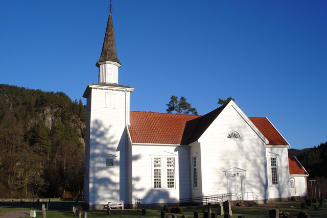 Om Vigmostad kirke