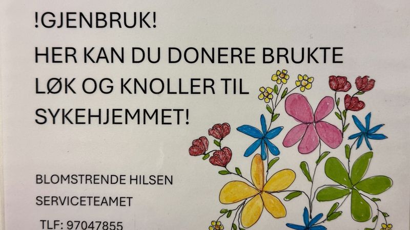 Ikke kast blomstene