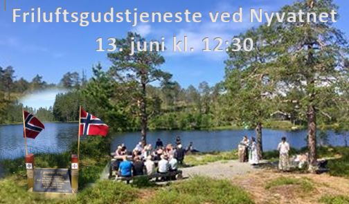 TA TUREN TIL NYVANNET 13.JUNI!
