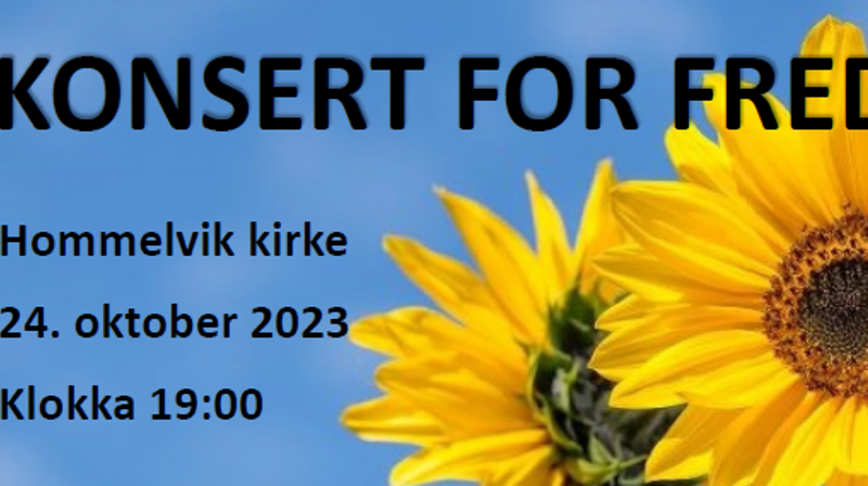Konsert for fred i Hommelvik kirke!