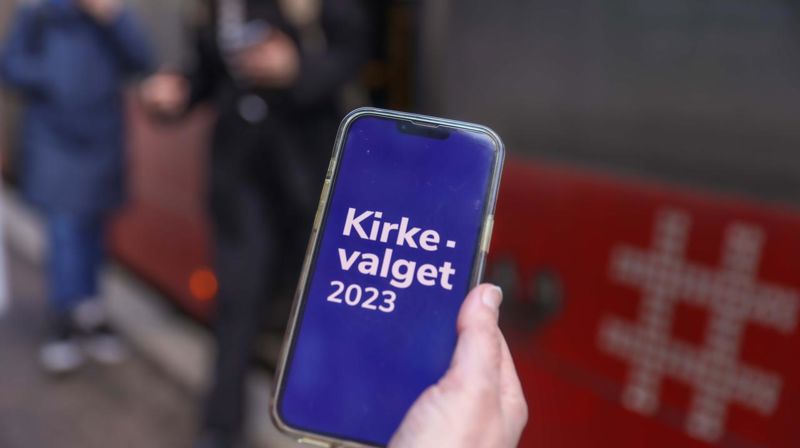 Kirkevalget 2023 kunngjøring av valgresultatet