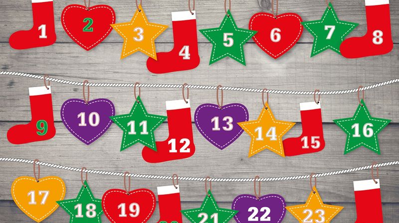 Vinner trekkes hver dag i julekalenderen