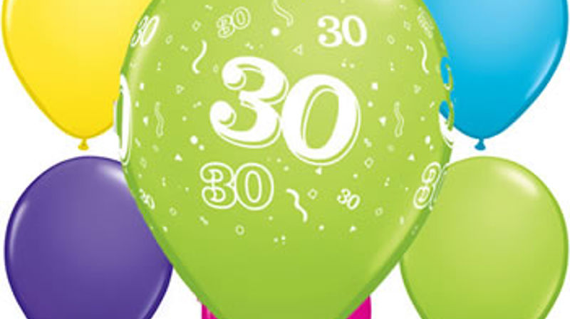 I år er det 30 års jubileum