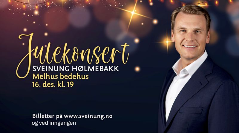 Julekonsert med Sveinung Hølmebakk
