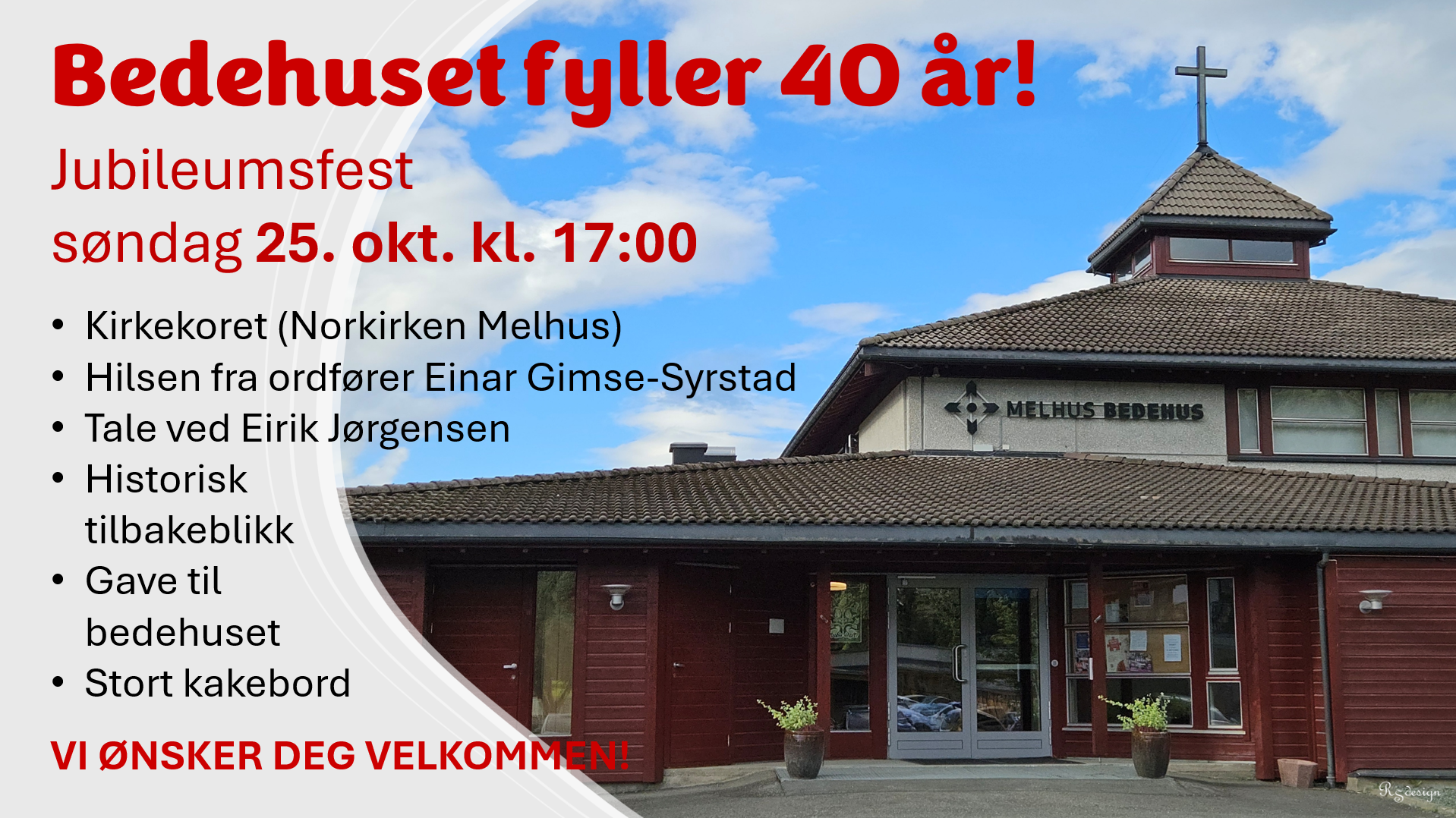 Velkommen til 40-årslag!!!