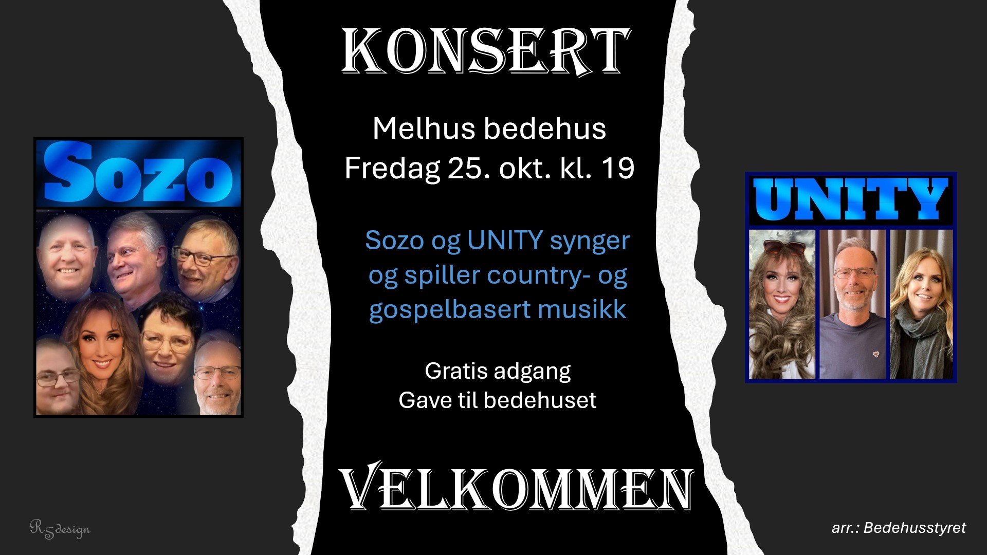 Konsert med Sozo og UNITY