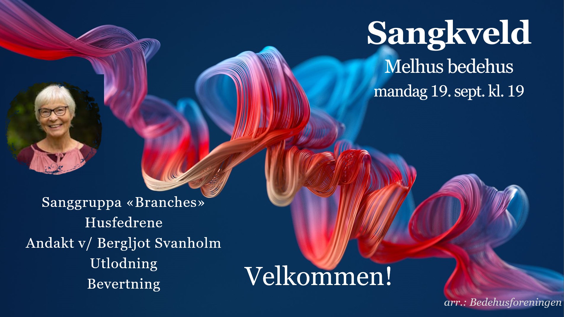 Sangkveld med utlodning