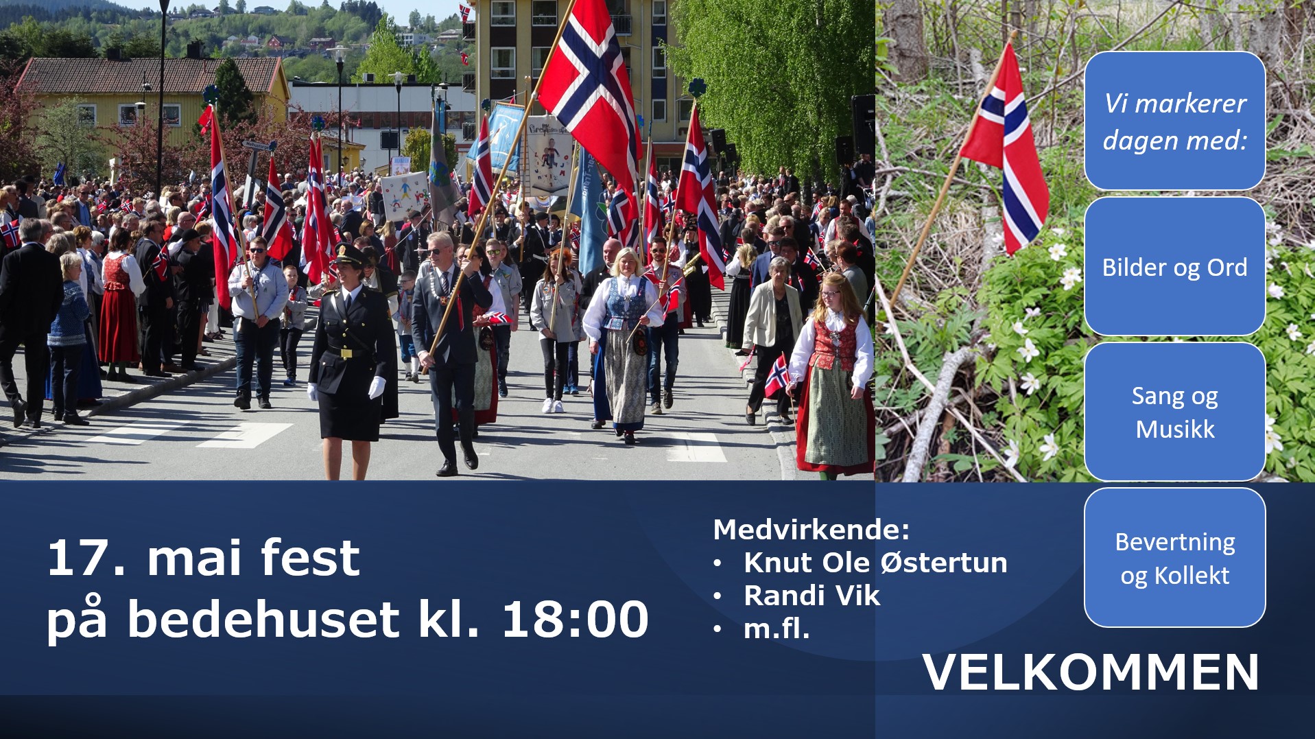 Velkommen til fest