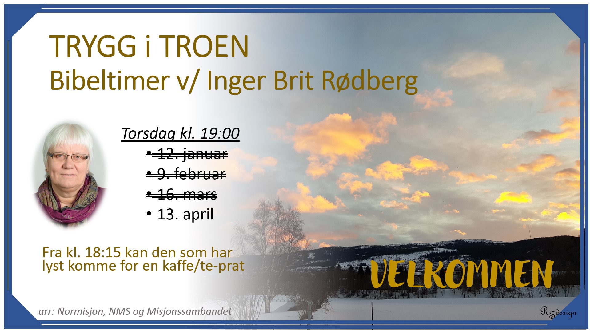 Bibeltimer v/ Inger Brit Rødberg