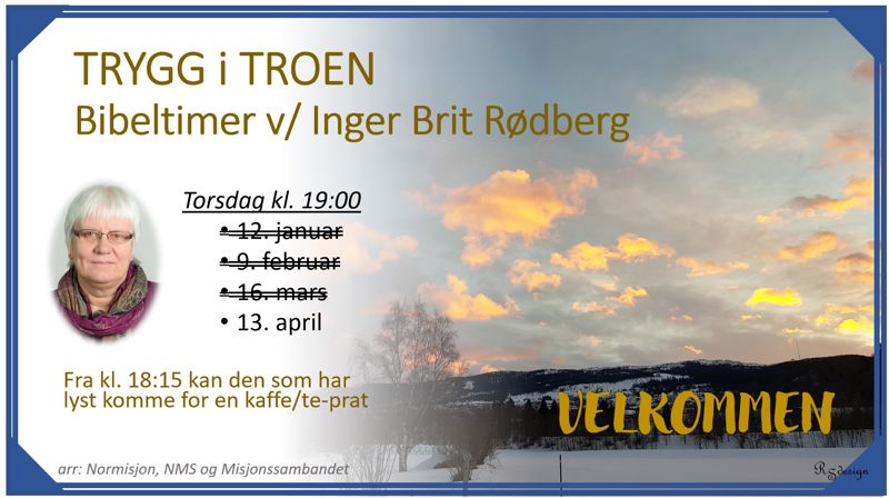 Bibeltimer v/ Inger Brit Rødberg