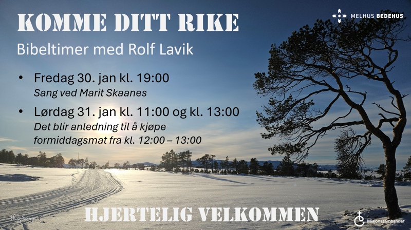 Bibeltimer med Rolf Lavik