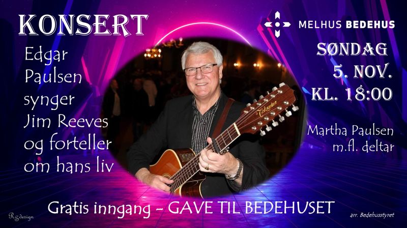 KONSERT med Edgar Paulsen