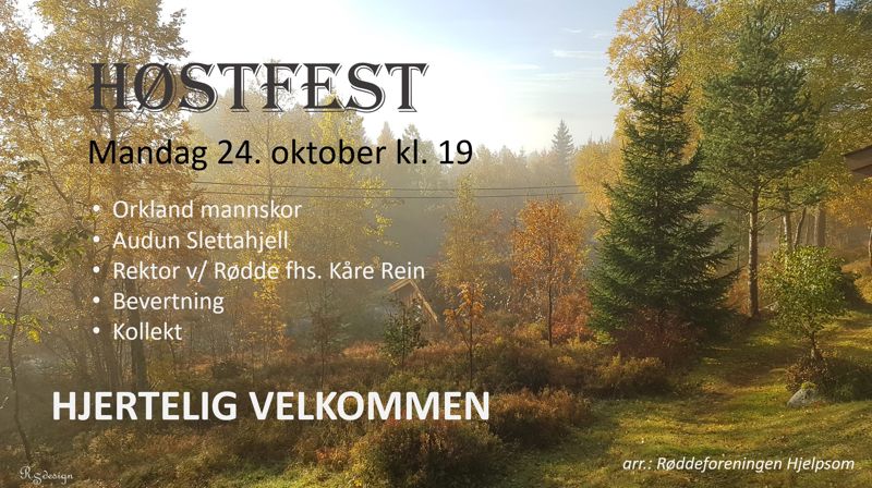 HØSTFEST m/ Orkland mannskor