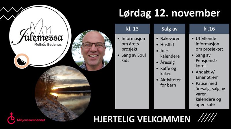 Velkommen til julemessa