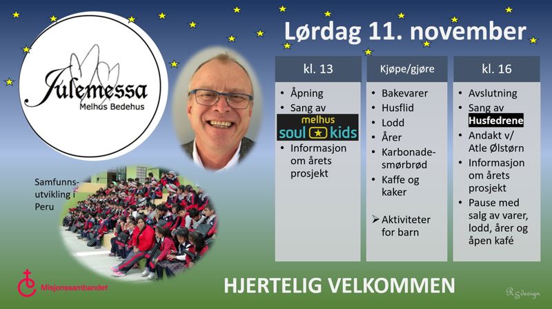 Velkommen til julemessa