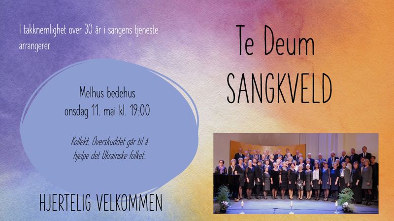 SANGKVELD m/ Te Deum