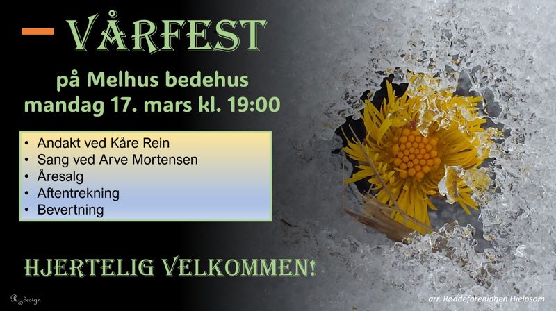 Velkommen til vårfest