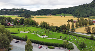 Nordre del av Melhus gravplass
