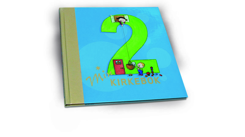 Bilde av boka "Min kirkebok 2".