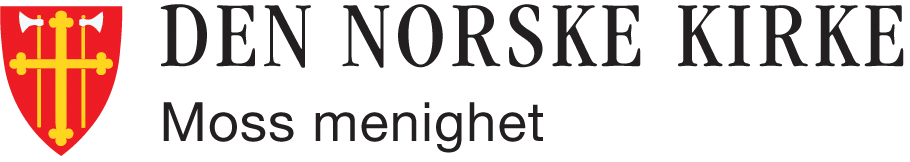 Moss menighet logo