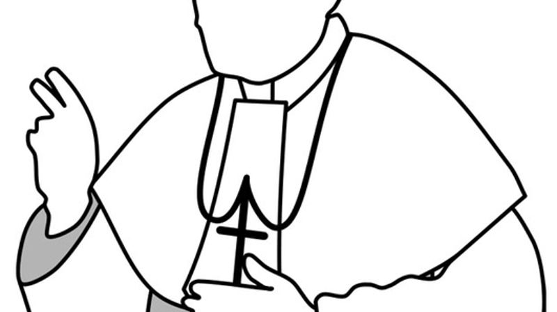 Paven kommer på besøk