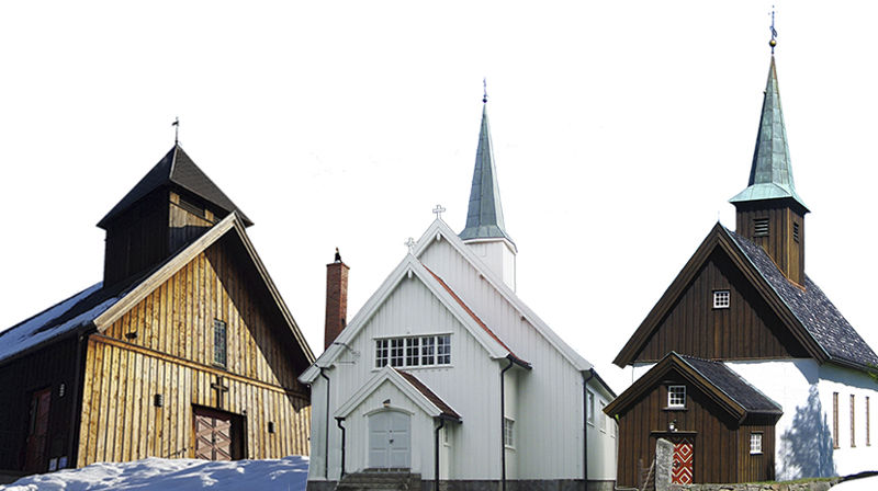 Litt om Nesoddens kirker