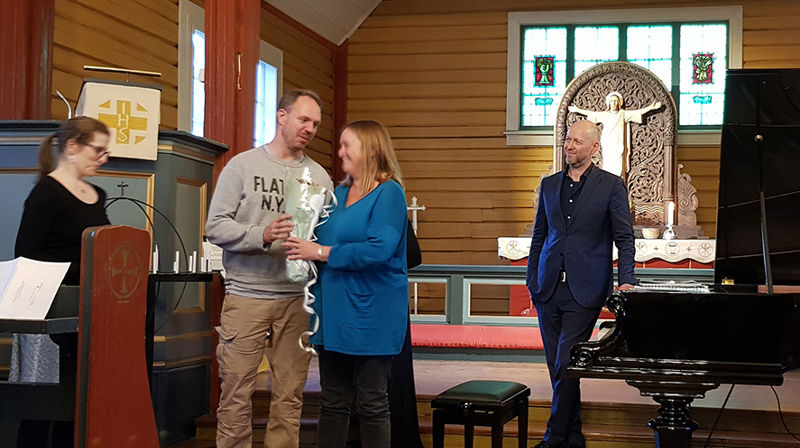 Innvielseskonserten for det flotte Bechstein-flygelet i Gjøfjell kirke ble en sann fest