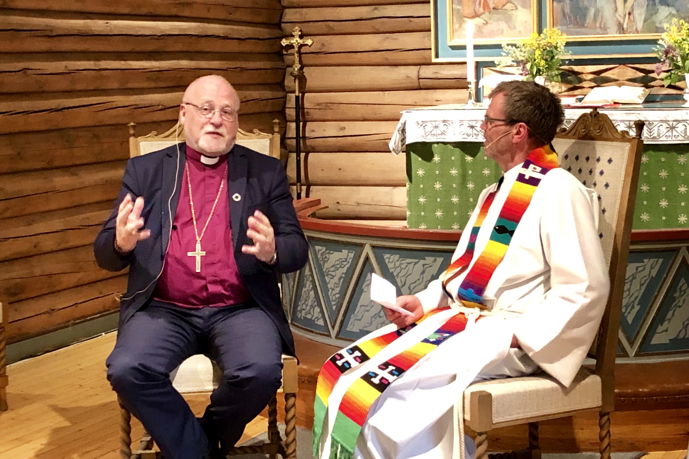 Biskopen på vesper: – Kirken må være med på å minke forskjellen mellom rik og fattig