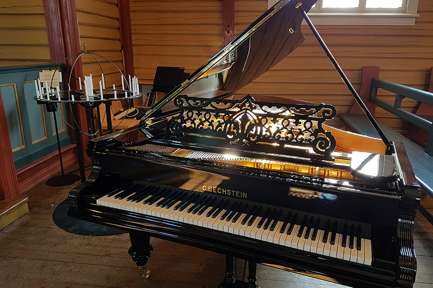 Nesodden har fått låne et superflygel – nå kommer superpianistene!