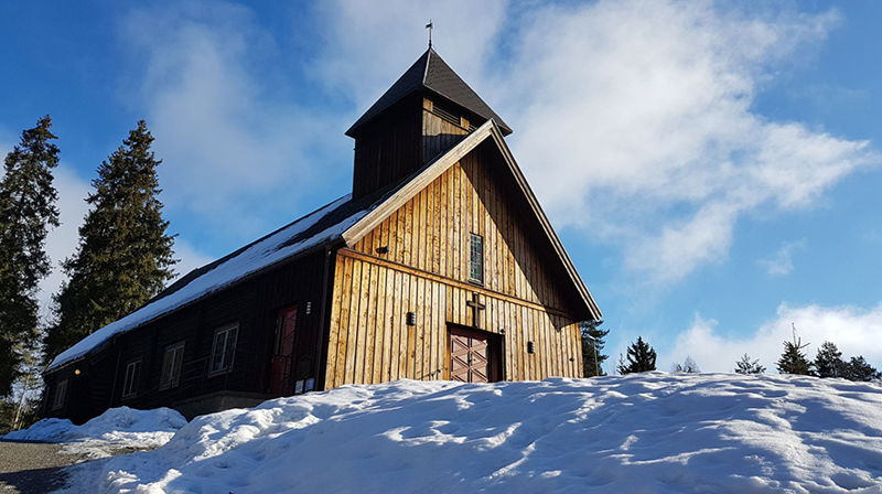 Arbeidet med ny Skoklefall kirke er i gang