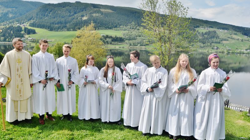 Konfirmanter i Ulnes 2017