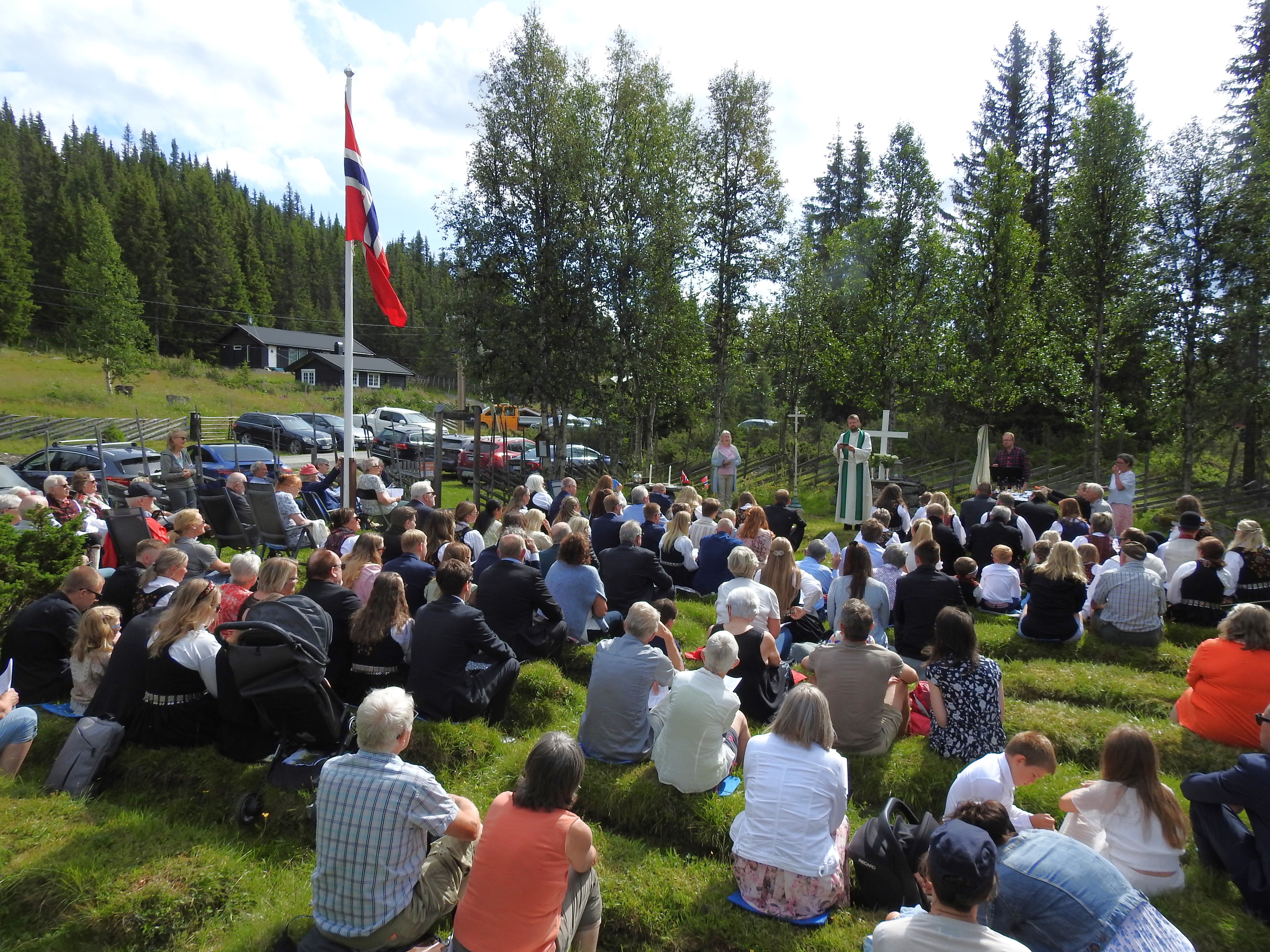 Snautt 140 fann vegen til Kyrkjesletta. Foto: Hans Enger