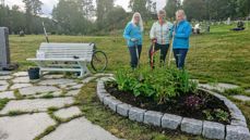 "Garden girls" Anne Irene Opperud, Eli Enger og Kari Sandvik