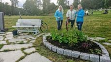 "Garden girls" Anne Irene Opperud, Eli Enger og Kari Sandvik