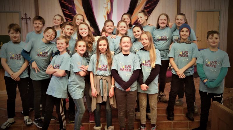 Fra Lys Våken i Tingnes kirke i 2017