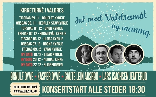 ”JUL MED VALDRESMÅL - OG MEINING”
