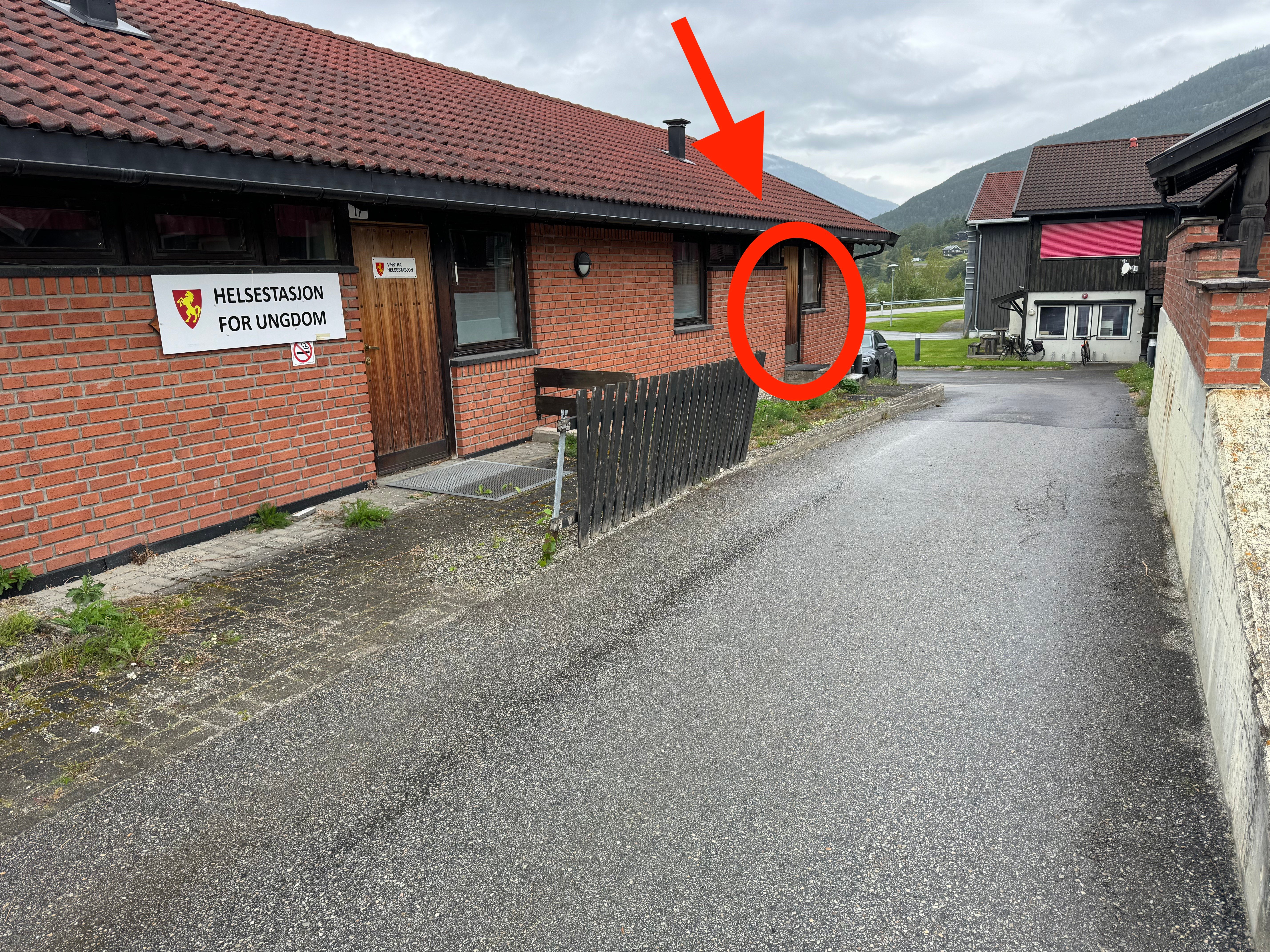 Lokalet for matutdelinga i Nordre Byre 17