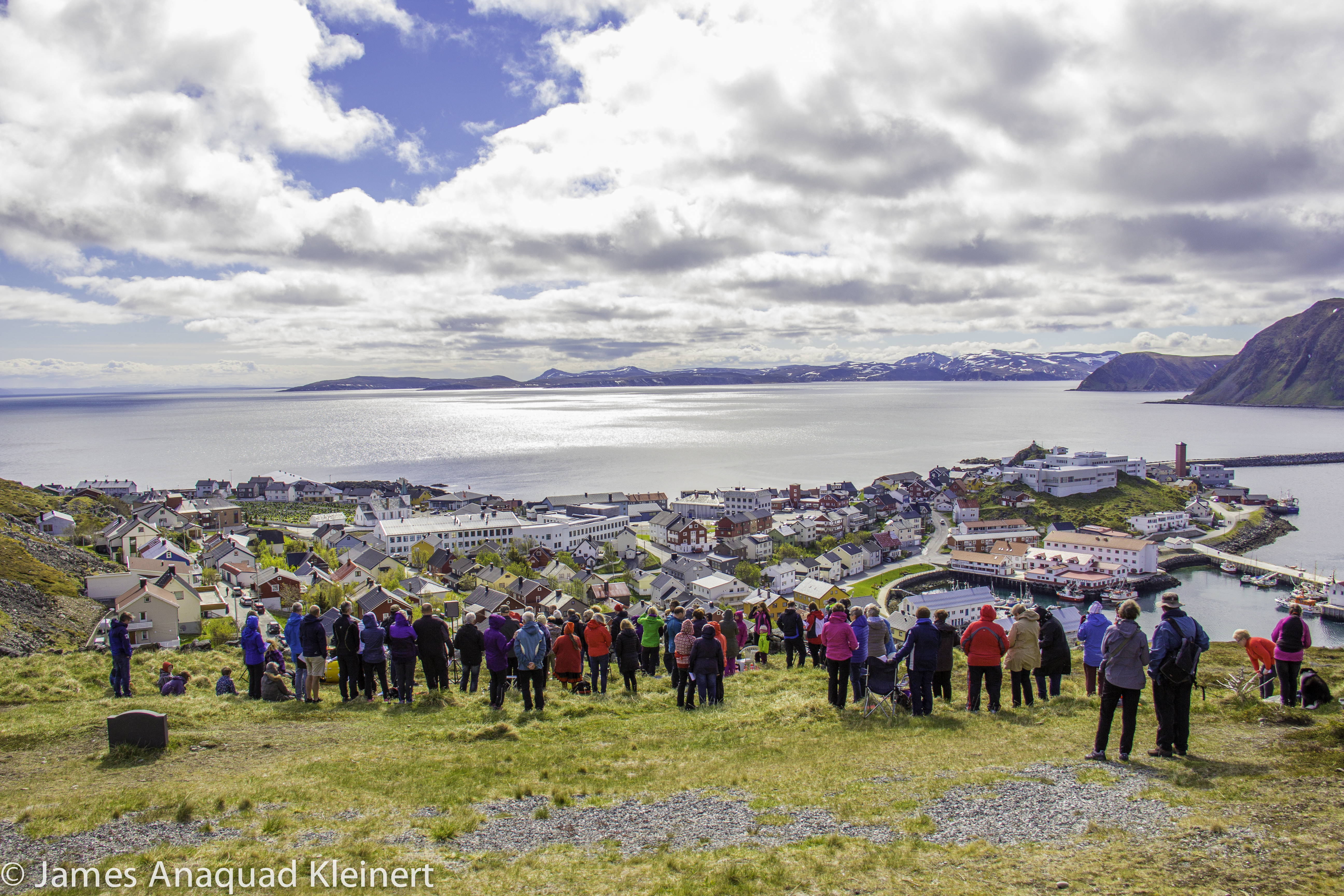 Utegudstjeneste på Brockmanhaugen