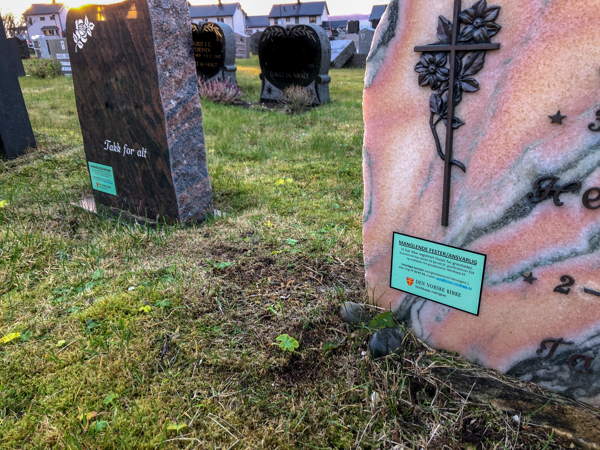 Graver som mangler ansvarlige