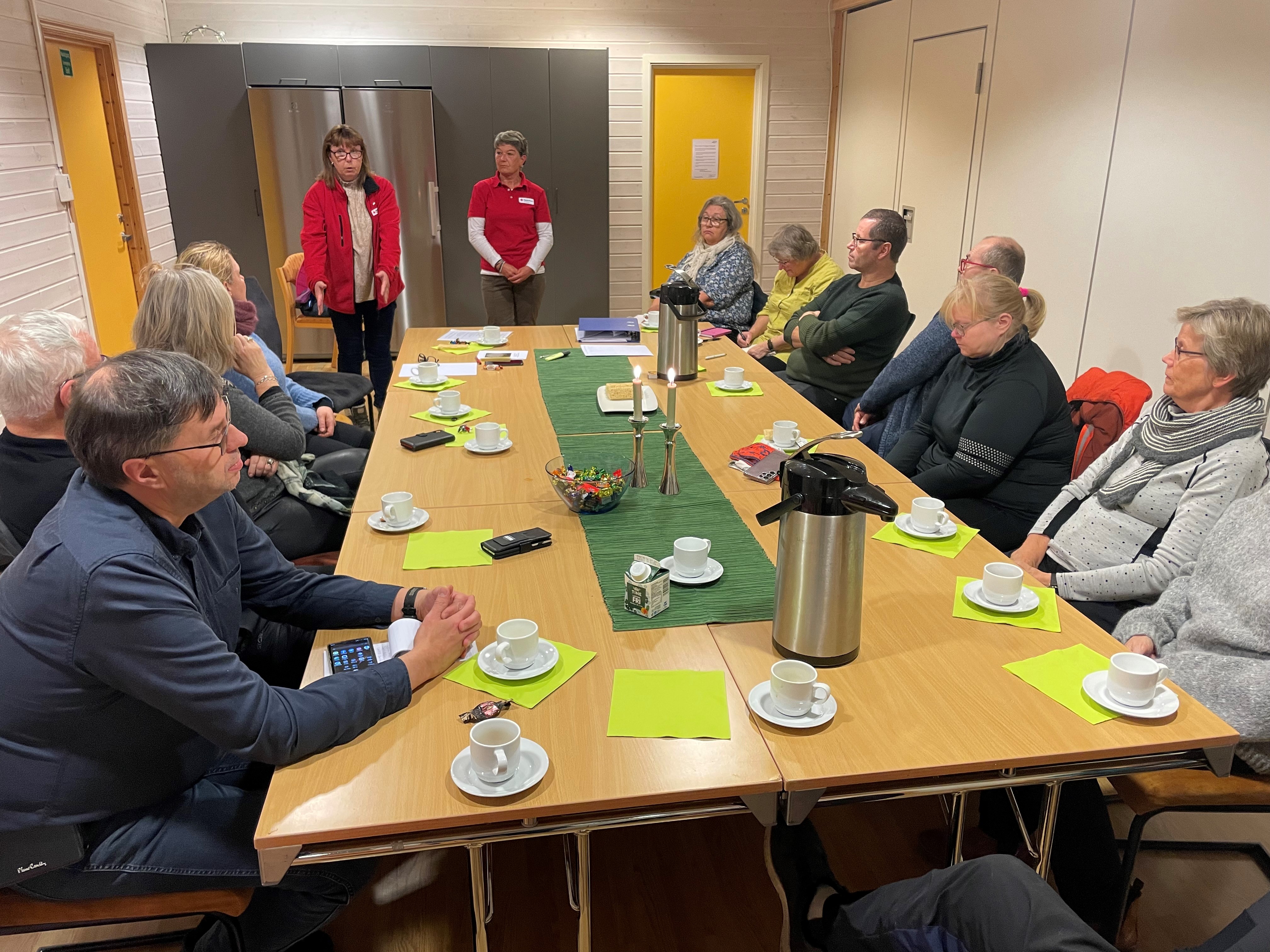 Informasjonsmøte med Røde kors